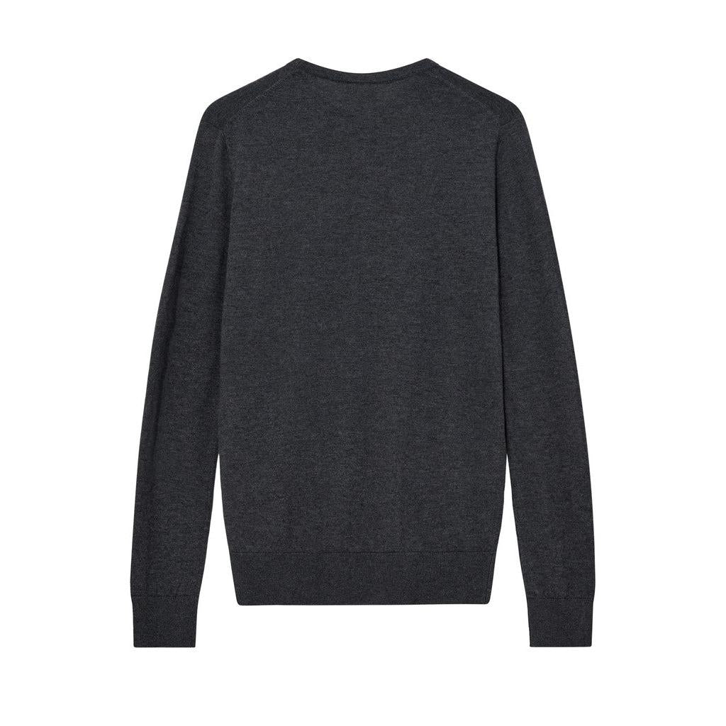 Mos Mosh Gallery, MMGAdam Soft Knit, Charcoal Melange