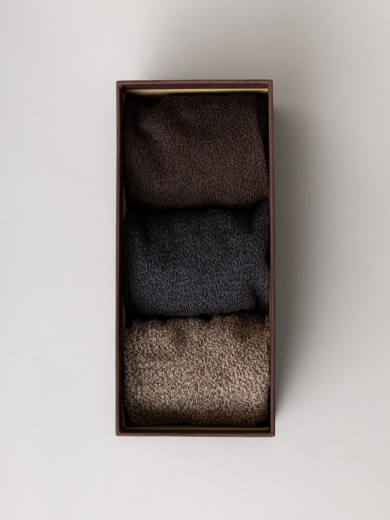 Mos Mosh Gallery, MMGEnzo Melange Sock Set Box