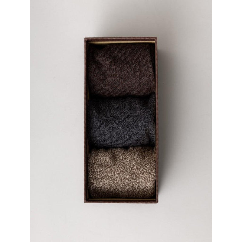 Mos Mosh Gallery, MMGEnzo Melange Sock Set Box, Multi Colors-Mos Mosh Gallery-Minlillebutik.dk