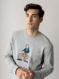 Mos Mosh Gallery, MMGLudvig Crew Sweat Grå
