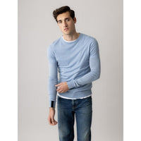 Mos Mosh Gallery, MMGAdam Soft Knit, Light Blue Melange