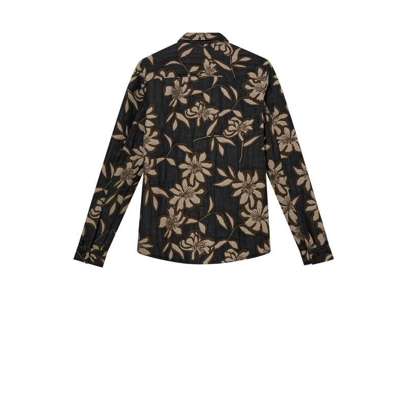 Mos Mosh Gallery, MMGDavid Gallia Overshirt, Vintage Indigo-Mos Mosh Gallery-Minlillebutik.dk