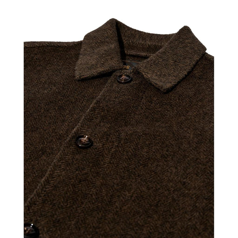 Mos Mosh Gallery, Barkley Wool Coat, Slate Black-Mos Mosh Gallery-Minlillebutik.dk