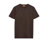 Mos Mosh Gallery, MMGPerry O-SS Tee, Chocolate Brown-Mos Mosh Gallery-Minlillebutik.dk