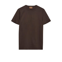 Mos Mosh Gallery, MMGPerry O-SS Tee, Chocolate Brown-Mos Mosh Gallery-Minlillebutik.dk