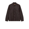 Mos Mosh Gallery, MMGMatteo Brown Stripe Overshirt, Chocolate Brown-Mos Mosh Gallery-Minlillebutik.dk