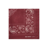 Mos Mosh Gallery, Martin Paisley Neckerchief, Burnt Russet