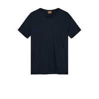 Mos Mosh Gallery, Perry O-SS Tee, Navy-Mos Mosh Gallery-Minlillebutik.dk