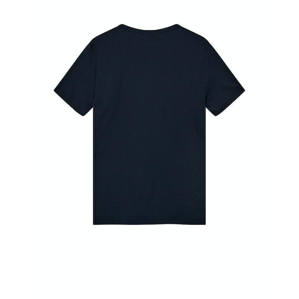 Mos Mosh Gallery, Perry O-SS Tee, Navy-Mos Mosh Gallery-Minlillebutik.dk