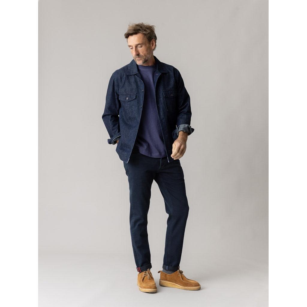 Mos Mosh Gallery, Andrew Blue Black Jeans, Blue Black Denim