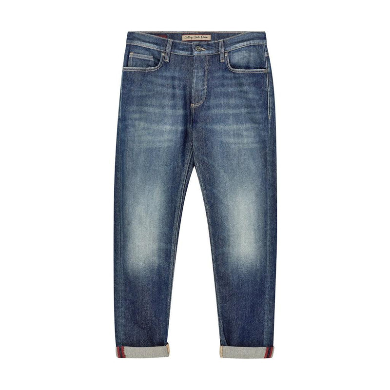 Mos Mosh Gallery, Andrew Parma Jeans, Mid Blue-Mos Mosh Gallery-Minlillebutik.dk