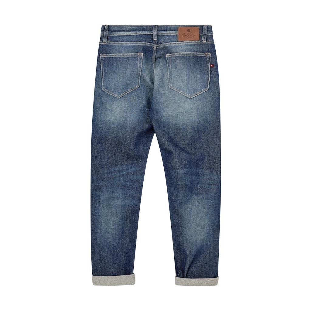 Mos Mosh Gallery, Andrew Parma Jeans, Mid Blue-Mos Mosh Gallery-Minlillebutik.dk