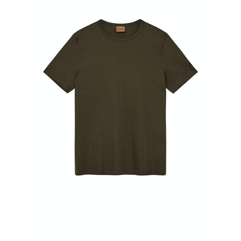 Mos Mosh Gallery, Perry O-SS Tee, Army-Mos Mosh Gallery-Minlillebutik.dk