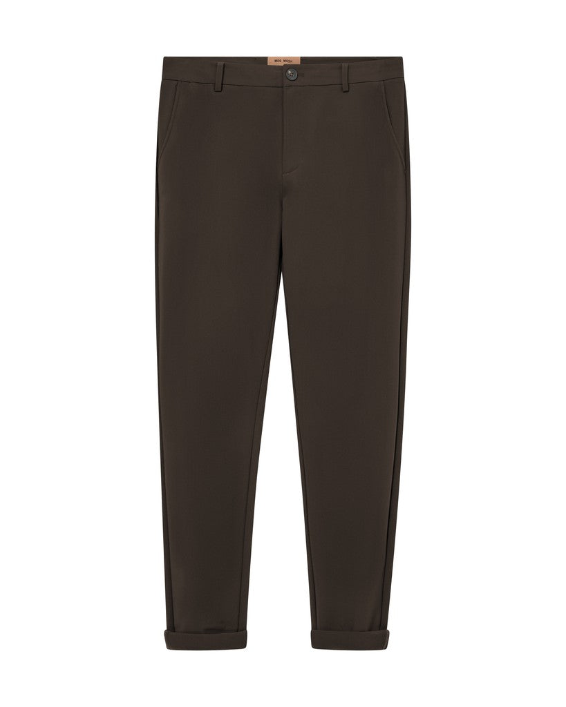 Mos Mosh Gallery, Hunt Traver Pant, Chocolate Brown, Regular