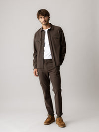 Mos Mosh Gallery, Hunt Traver Pant, Chocolate Brown, Regular