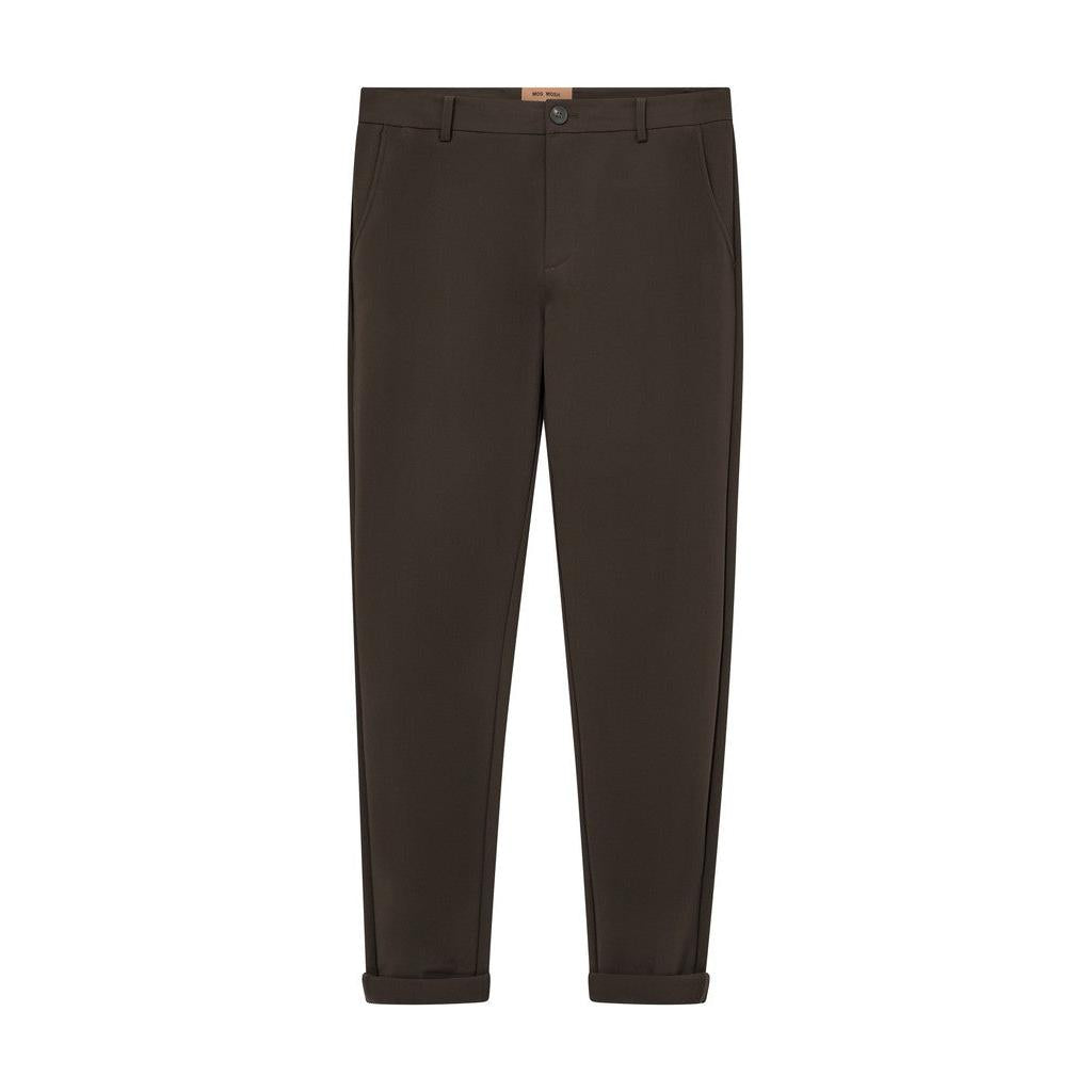 Mos Mosh Gallery, MMGHunt Traver Pant, Chocolate Brown