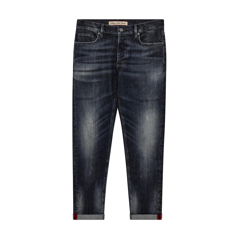 Mos Mosh Gallery, Andrew Trento Jeans, Dark Grey Denim-Mos Mosh Gallery-Minlillebutik.dk