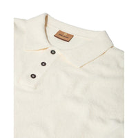 Mos Mosh Gallery, Kyle Bouclé SS Polo, Ecru