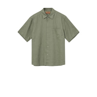 Mos Mosh Gallery, Theo Linen SS Shirt, Watercress-Mos Mosh Gallery-Minlillebutik.dk