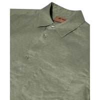 Mos Mosh Gallery, Theo Linen SS Shirt, Watercress-Mos Mosh Gallery-Minlillebutik.dk