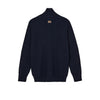 Mos Mosh Gallery, Porter Quarter-Zip Knit, Navy-Mos Mosh Gallery-Minlillebutik.dk