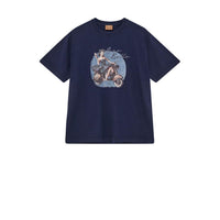 Mos Mosh Gallery, Ciao O-SS Tee, Navy-Mos Mosh Gallery-Minlillebutik.dk