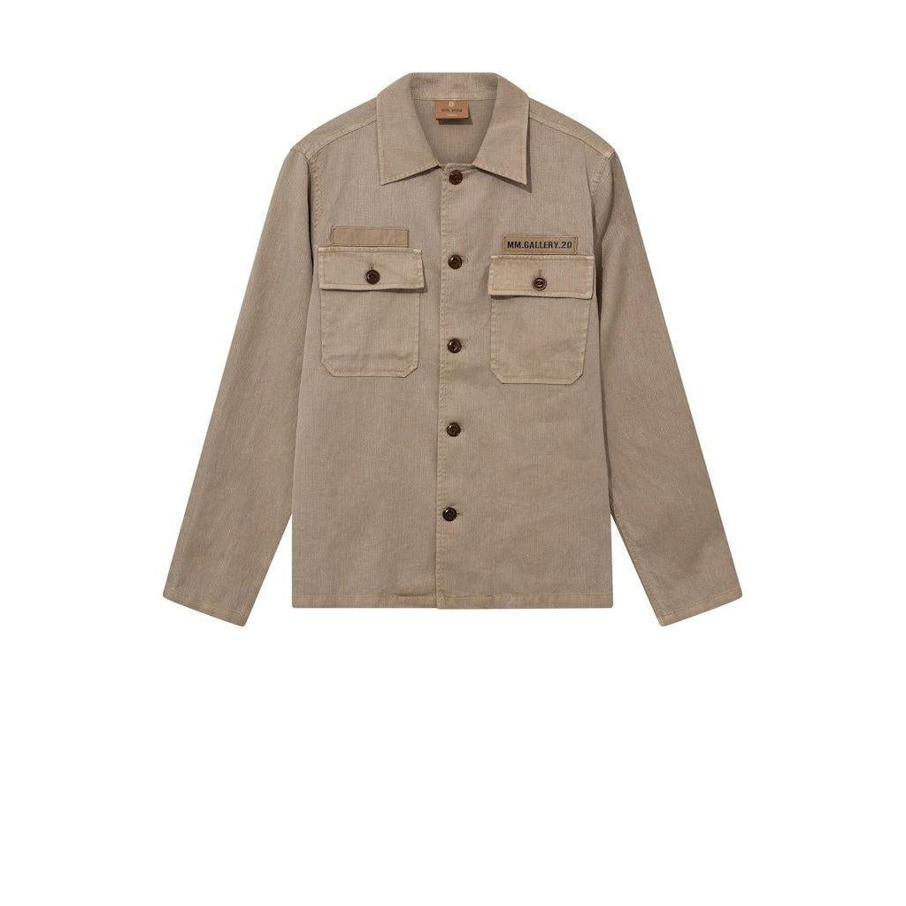 Mos Mosh Gallery, Marcello Porro Uniform Overshirt, Incense-Mos Mosh Gallery-Minlillebutik.dk
