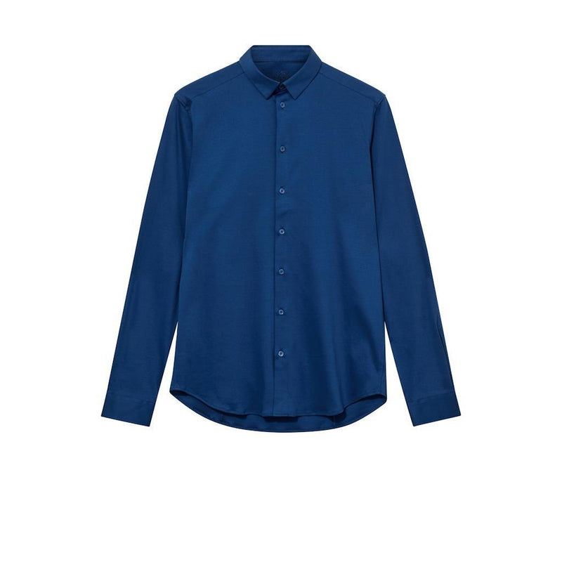 Mos Mosh Gallery, Marco Jersey Shirt, Estate Blue-Mos Mosh Gallery-Minlillebutik.dk