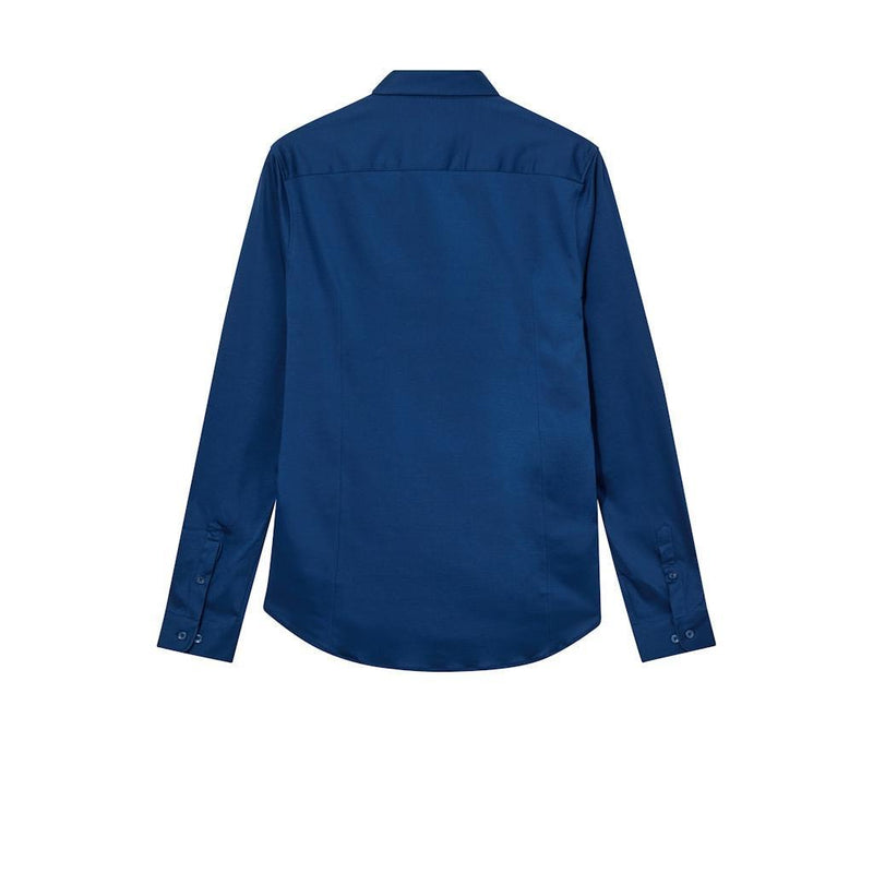 Mos Mosh Gallery, Marco Jersey Shirt, Estate Blue-Mos Mosh Gallery-Minlillebutik.dk