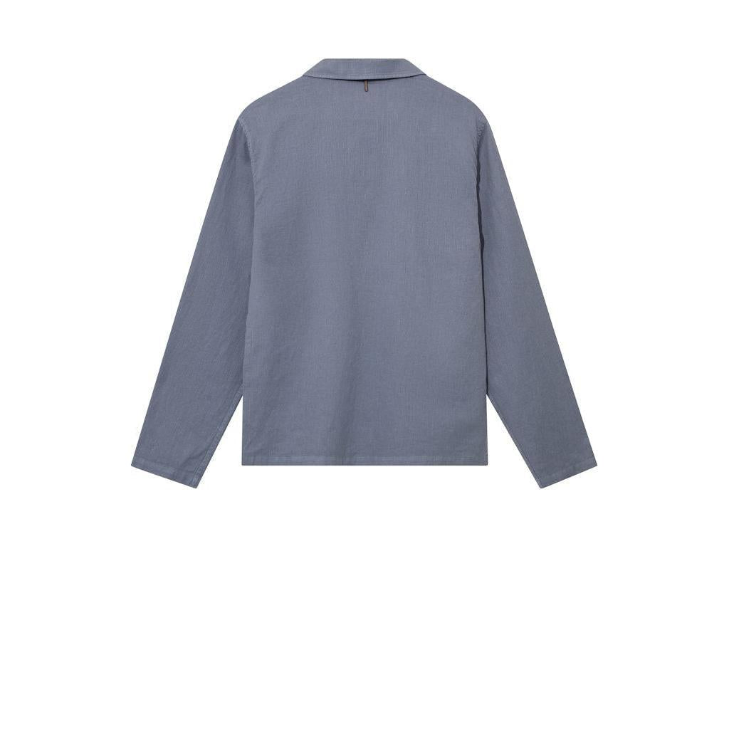 Mos Mosh Gallery, Marcello Porro Uniform Overshirt, Flint Stone-Mos Mosh Gallery-Minlillebutik.dk