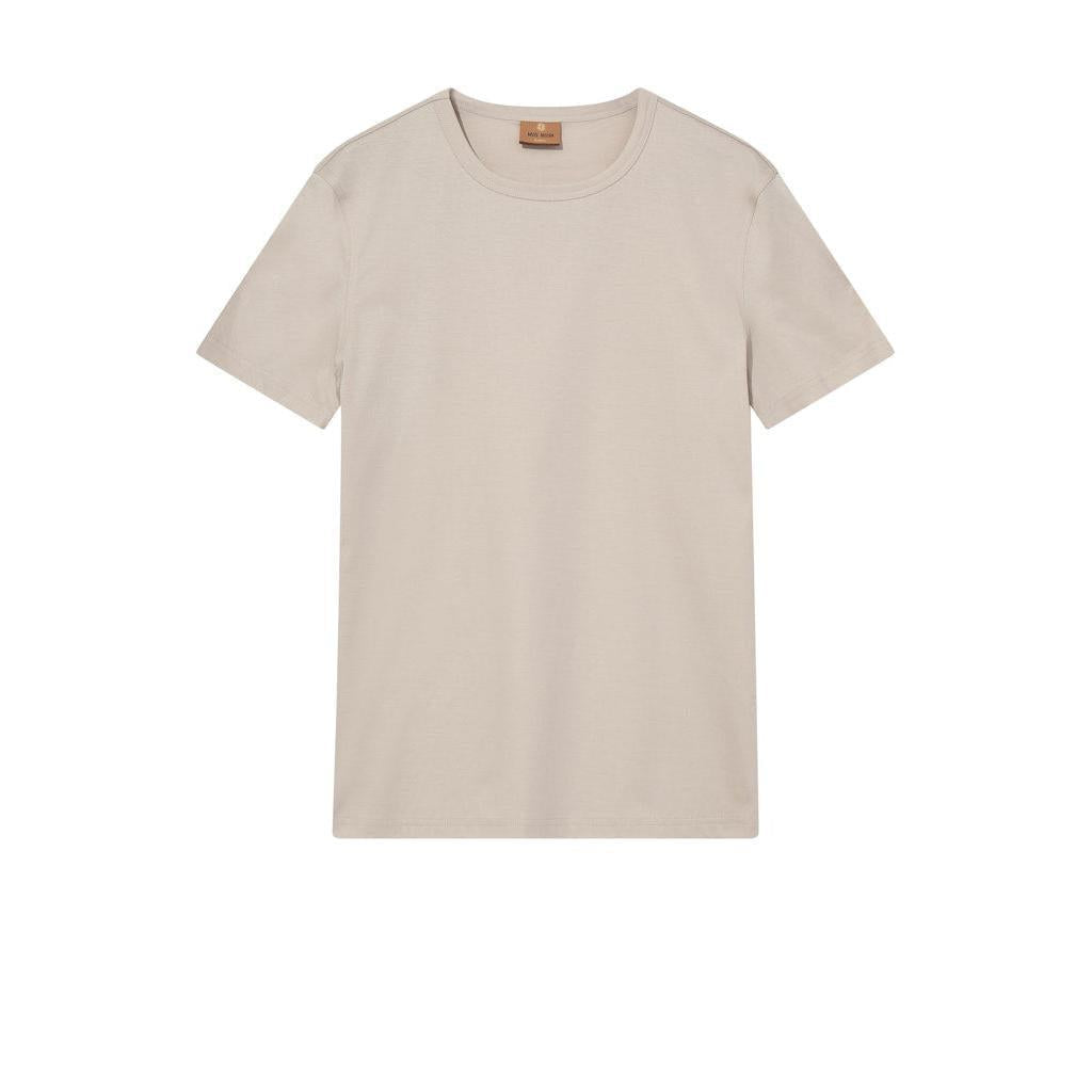 Mos Mosh Gallery, Perry O-SS Tee, Chateau Gray-Mos Mosh Gallery-Minlillebutik.dk