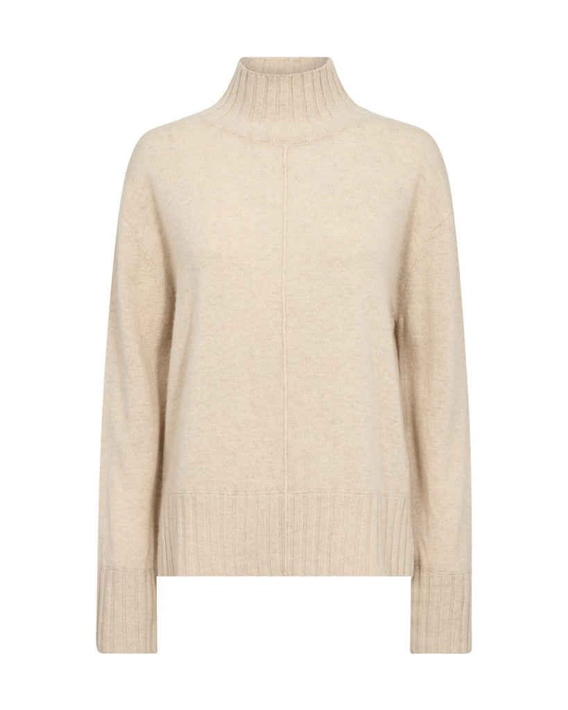 Mos Mosh , MMAima Cashmere Highneck Knit Tan