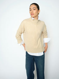 Mos Mosh , MMAima Cashmere Highneck Knit Tan