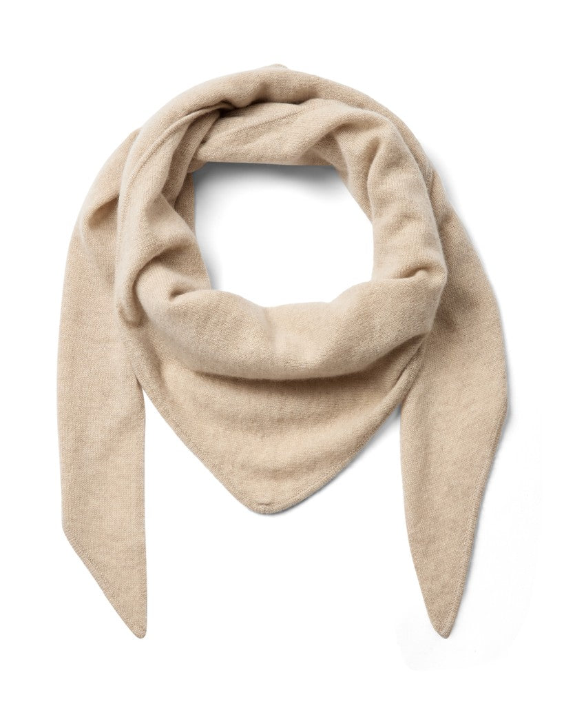 Mos Mosh, MMEnata Cashmere Knit Scarf Tan