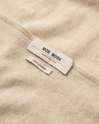 Mos Mosh, MMEnata Cashmere Knit Scarf Tan