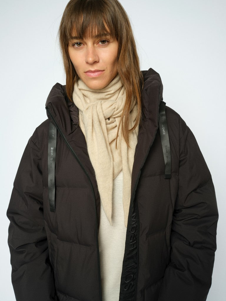 Mos Mosh, MMEnata Cashmere Knit Scarf Tan