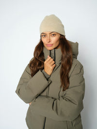 Mos Mosh, MMRua Cashmere Beanie Tan