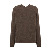 Mos Mosh, Thora V-Neck Knit, Falcon
