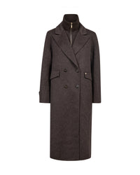 Mos Mosh, Alva Loisa Mock Neck Coat, Delicioso