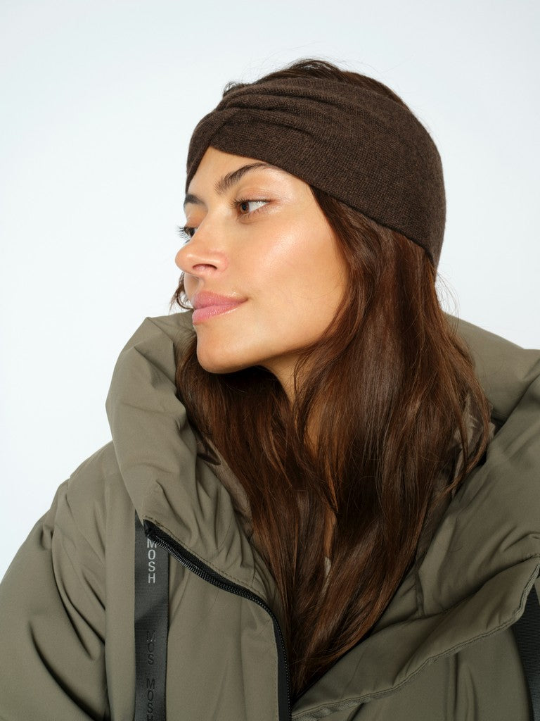 Mos Mosh, MMIzela Cashmere Headband Brun