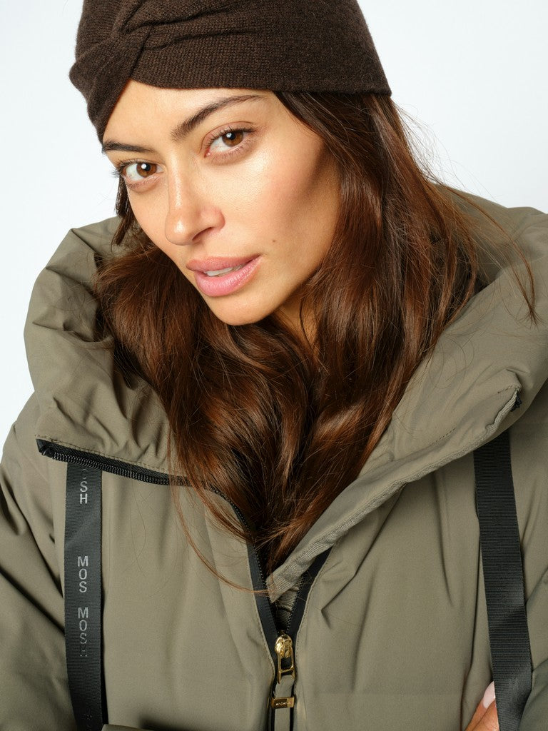 Mos Mosh, MMRua Cashmere Beanie Brun