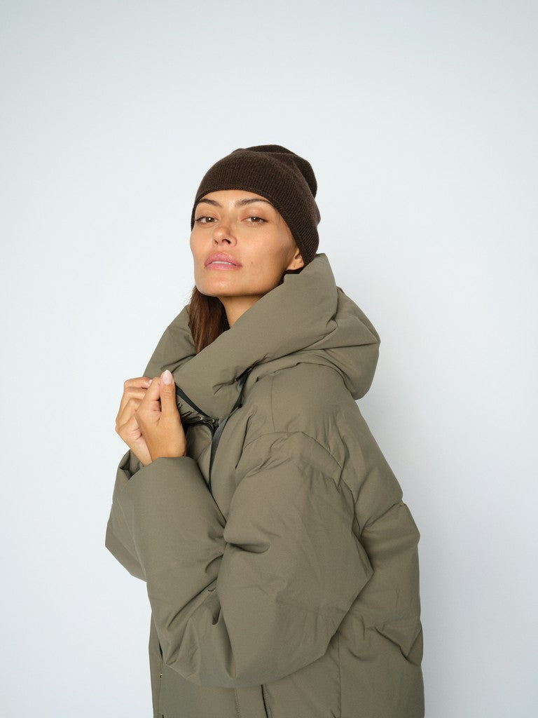 Mos Mosh, MMRua Cashmere Beanie Brun