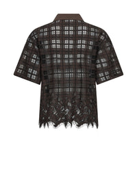 Mos Mosh, MMLia Checko SS Lace Shirt, Delicioso
