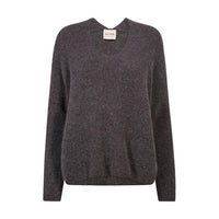 Mos Mosh, Thora V-Neck Knit, Subterranean
