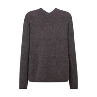Mos Mosh, Thora V-Neck Knit, Subterranean