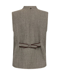 Mos Mosh, Abigail Utah Vest, Dark Camel