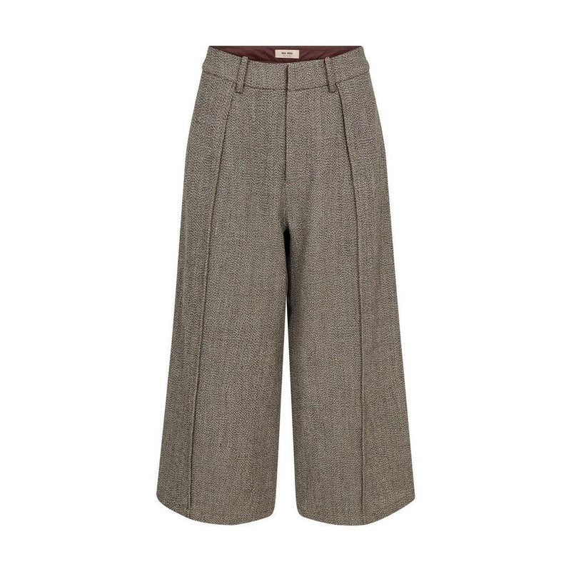 Mos Mosh, Corinne Utah Pants, Dark Camel, 30'-Mos Mosh-Minlillebutik.dk