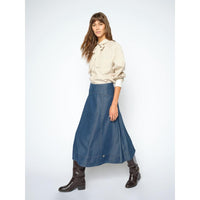 Mos Mosh, Aurora Lio Skirt, Dark Blue