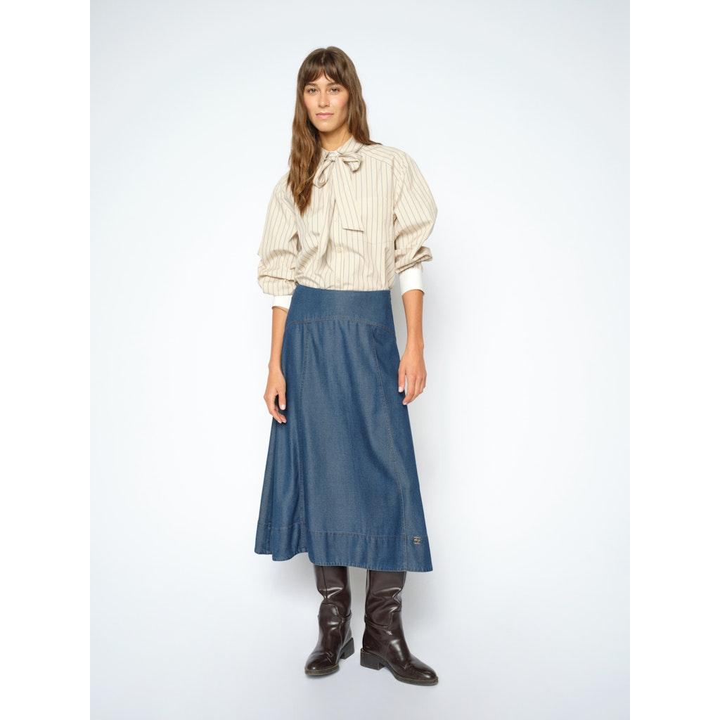 Mos Mosh, Aurora Lio Skirt, Dark Blue
