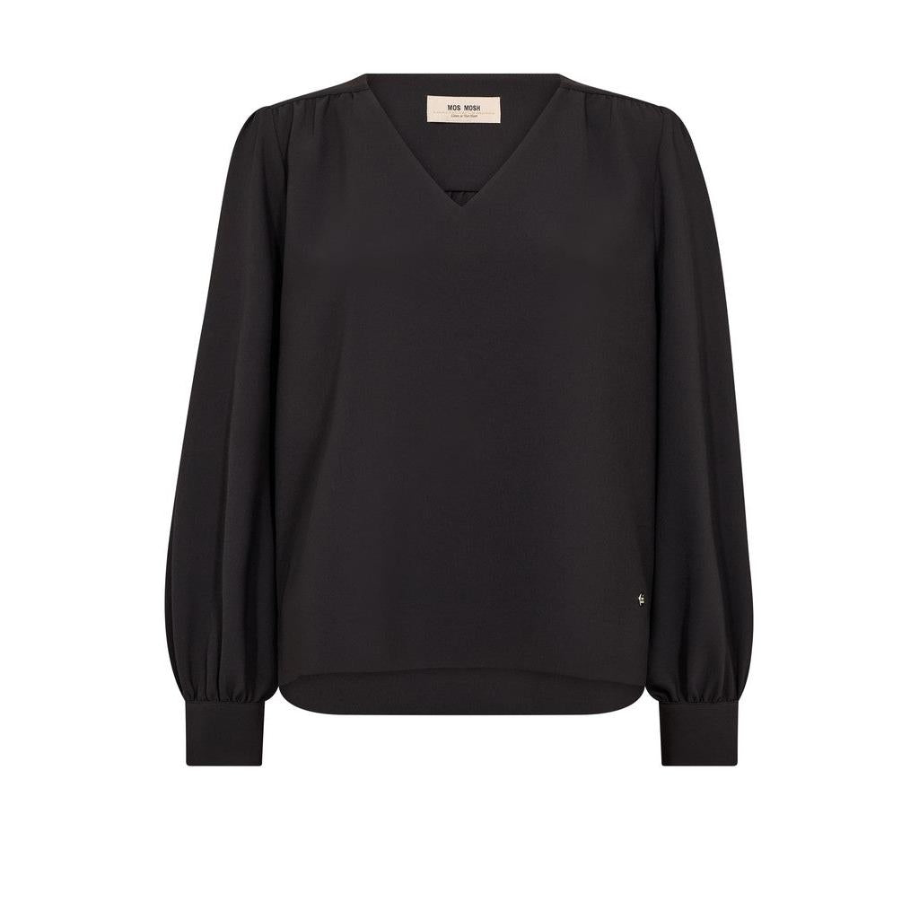 Mos Mosh, MMKylie Miley Blouse, Black